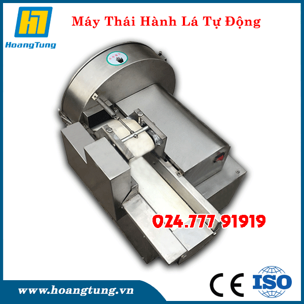 Máy Thái Hành Băng Tải