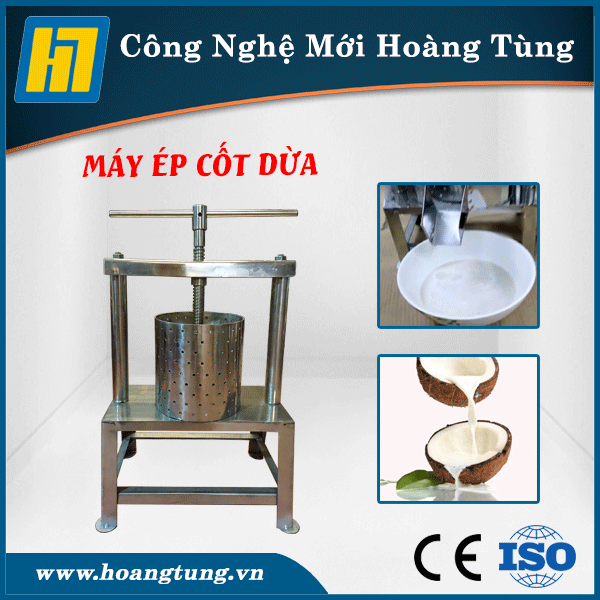 Máy Ép Nước Cốt Dừa Quay Tay