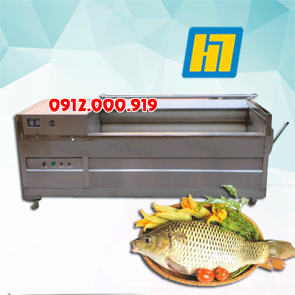 Máy Đánh Vảy Cá Dạng Nằm