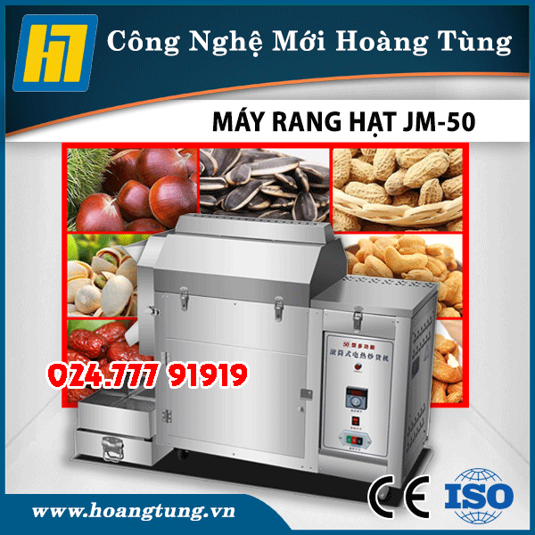 Máy Rang Hạt Công Nghệ Mới JM-50 (Điện)