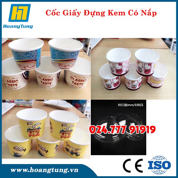 Cốc Giấy Đựng Kem 65.000đ/50C