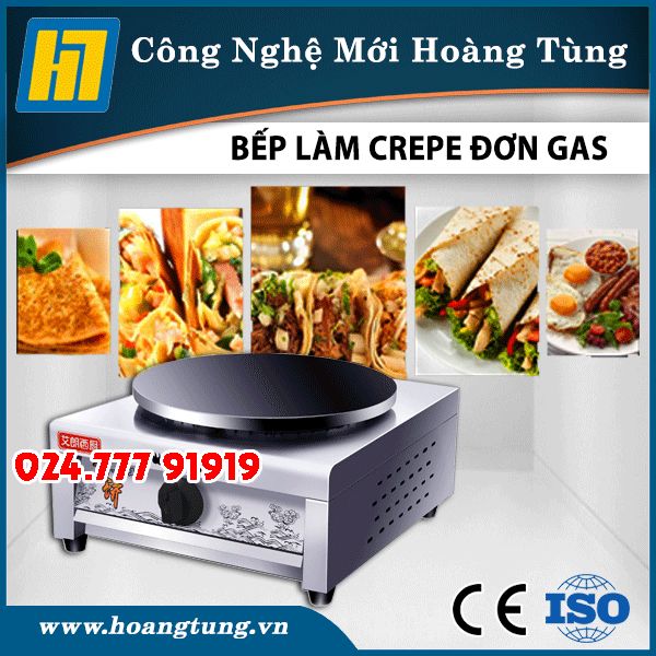Bếp Crepe Đơn Gas (New)