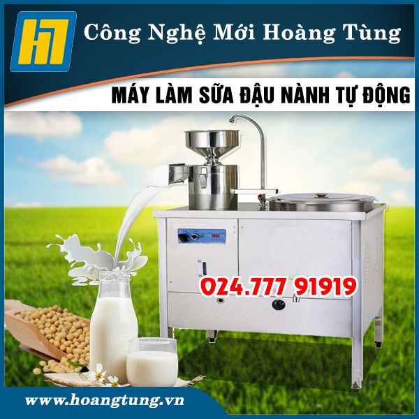 Máy làm Sữa Đậu Nành Tự Động (Gas)