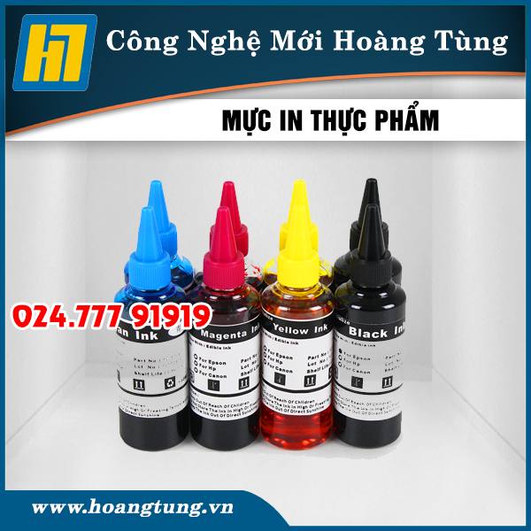Bộ 4 Lọ Mực In Ảnh