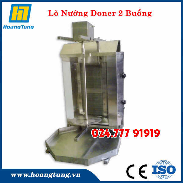 Lò Nướng Doner Kebab 2 Buồng