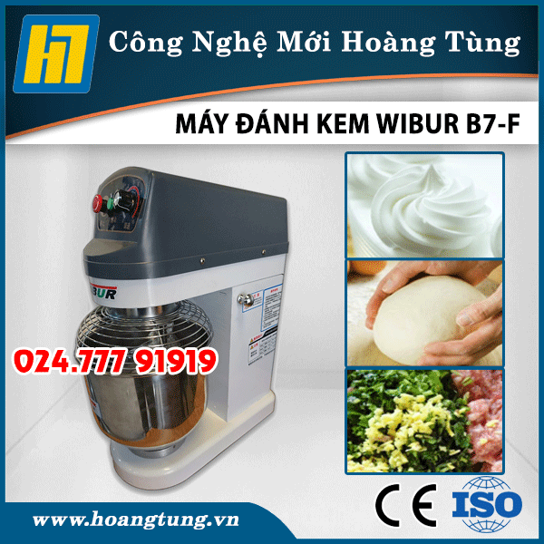 Máy Đánh Kem Wibur- 7 Lít