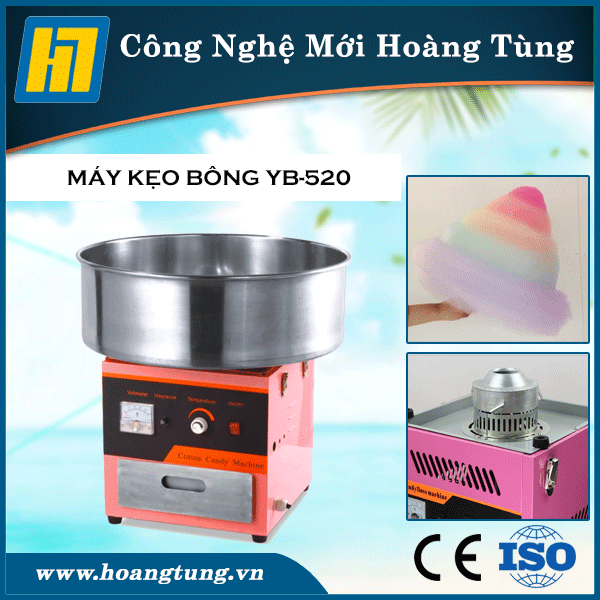 Máy Kẹo Bông YB-520