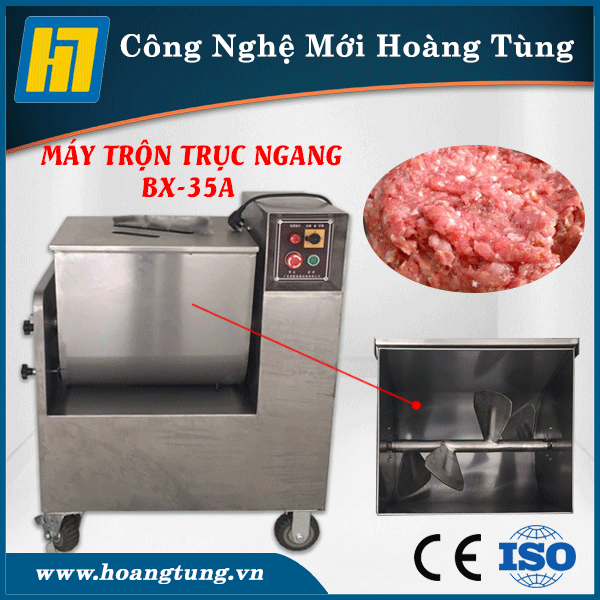 Máy Trộn Trục Ngang 35L