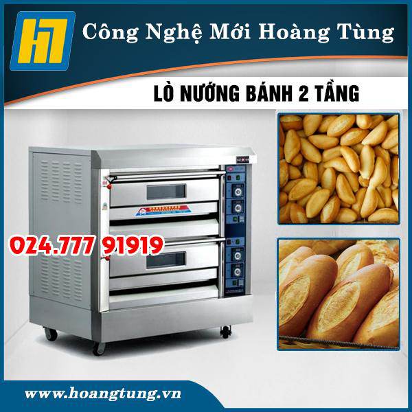 Lò Nướng Bánh Mì 2 Tầng