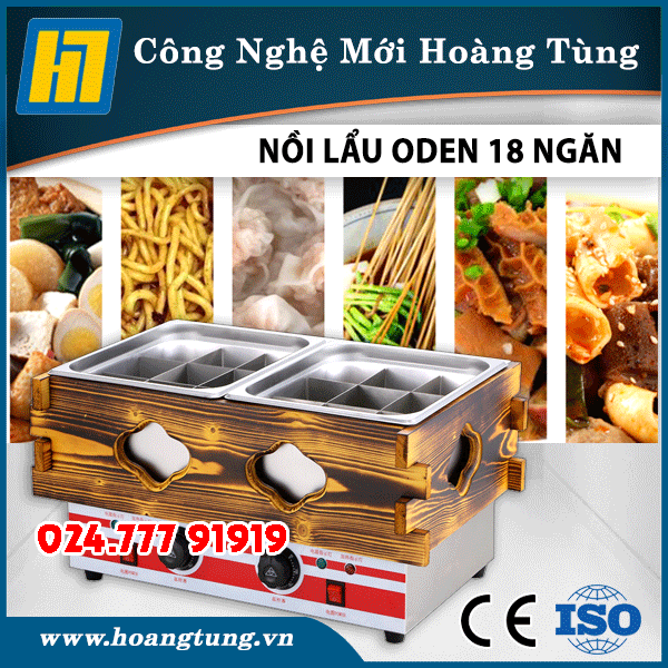 Nồi Lẩu Oden 18 Ngăn