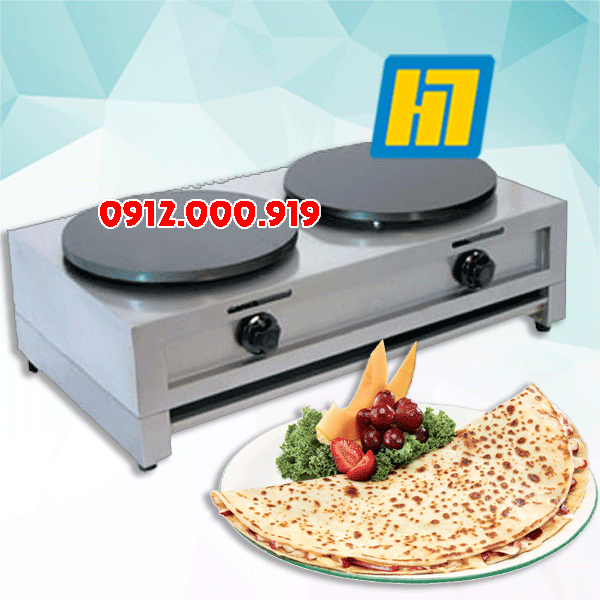 Máy Rán Bánh Crepe 2 Mặt