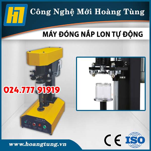 Máy Đóng Nắp Lon Hộp