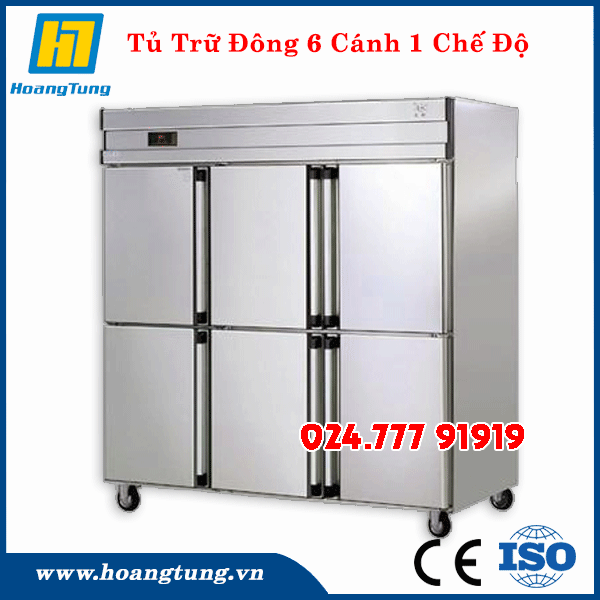Tủ Đông 6 Cánh 1 Chế Độ 