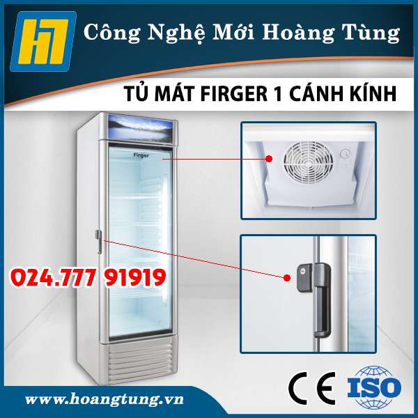 Tủ Mát Firger 1 Cánh Kính