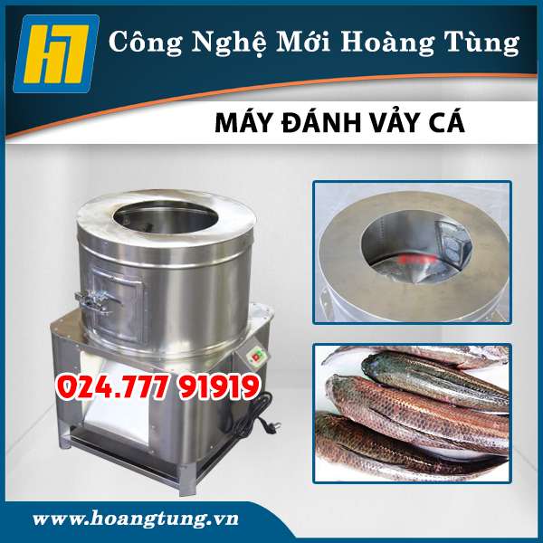 Máy Đánh Vảy Cá Dạng Đứng