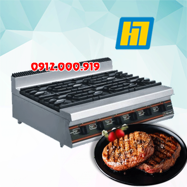 Bếp Âu 6 Đầu Để Bàn