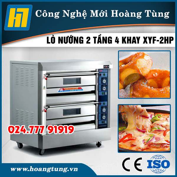 Lò Nướng 2 Tầng 4 Khay XYF-2HP
